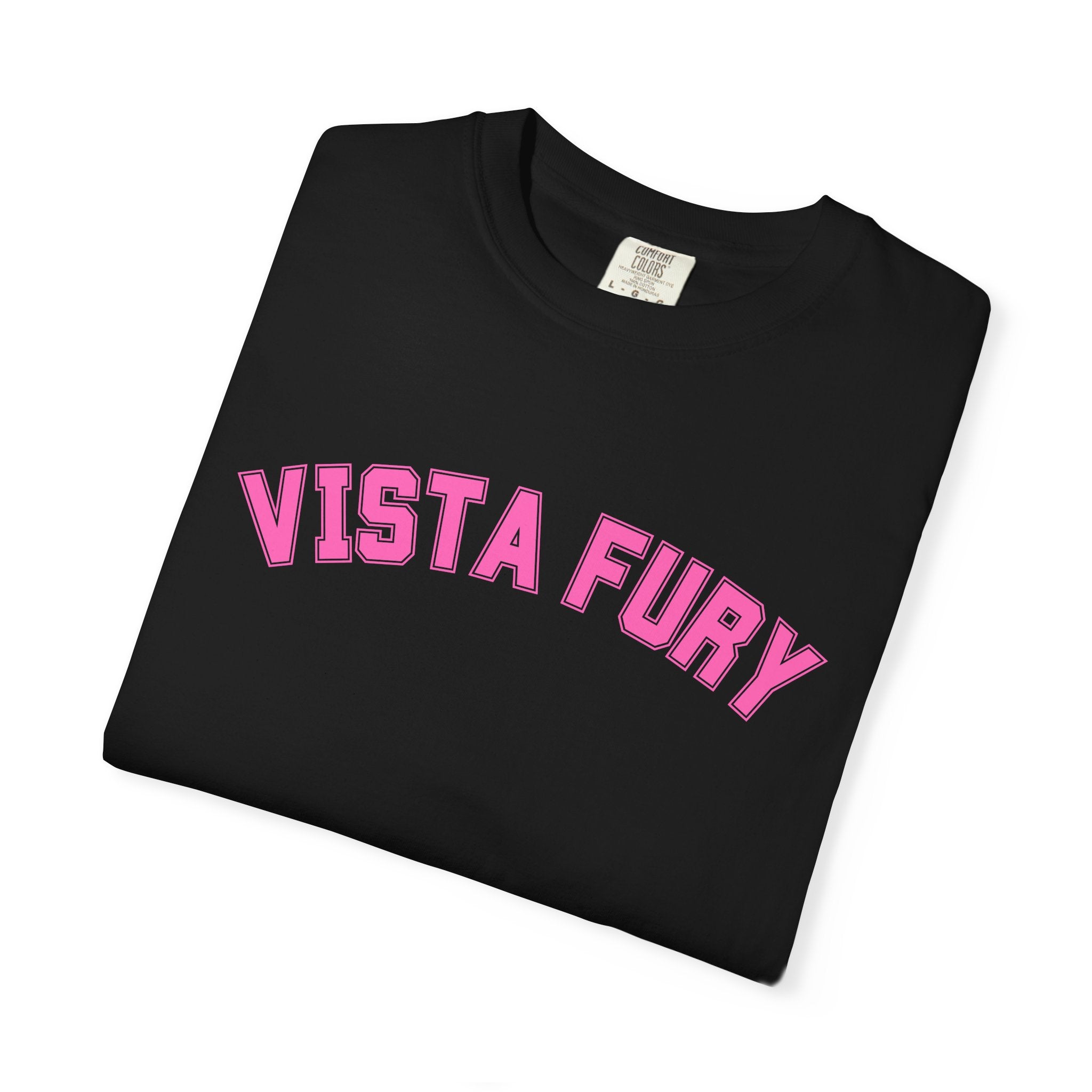 Vista Fury Personalized Soccer Tee — Women's Soccer Graphic T-Shirt