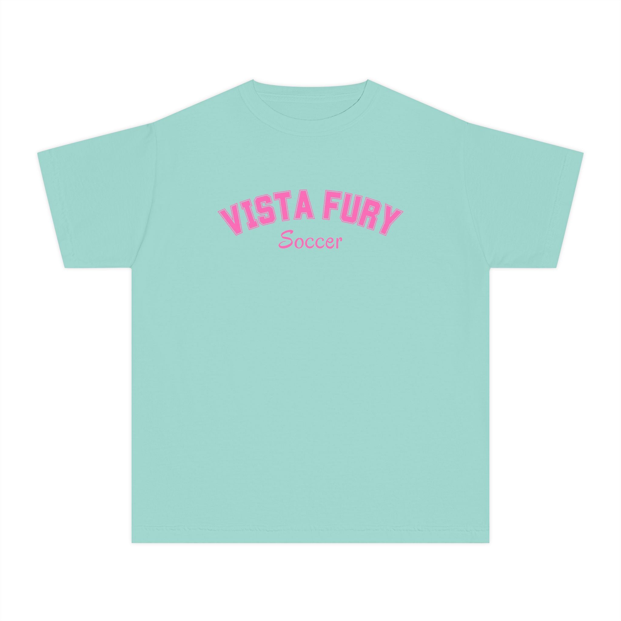 Youth VISTA FURY Soccer Tee -Customize with your girls number!