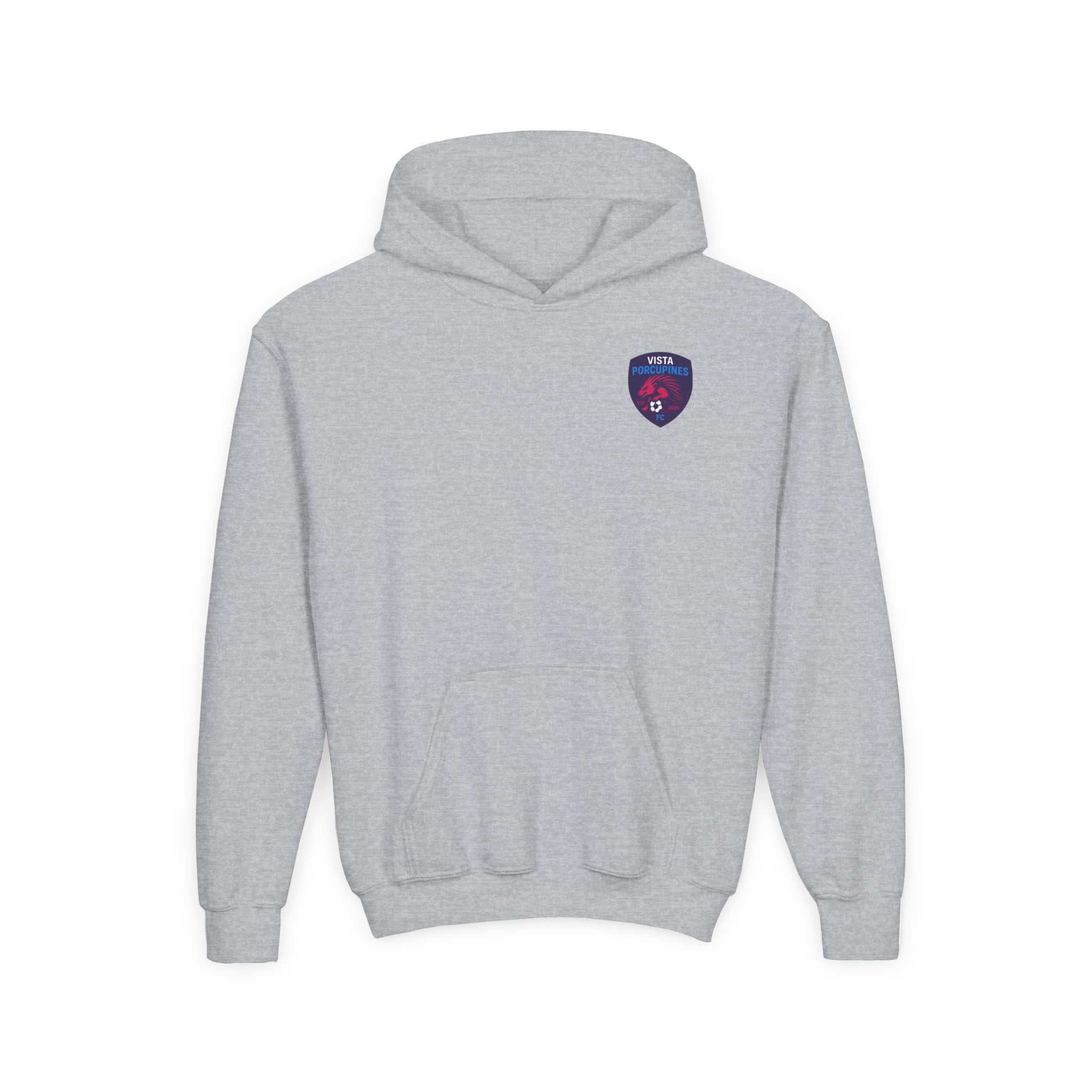 VISTA Porcupines YOUTH Heavy Blend Hooded Sweatshirt with Shield Design