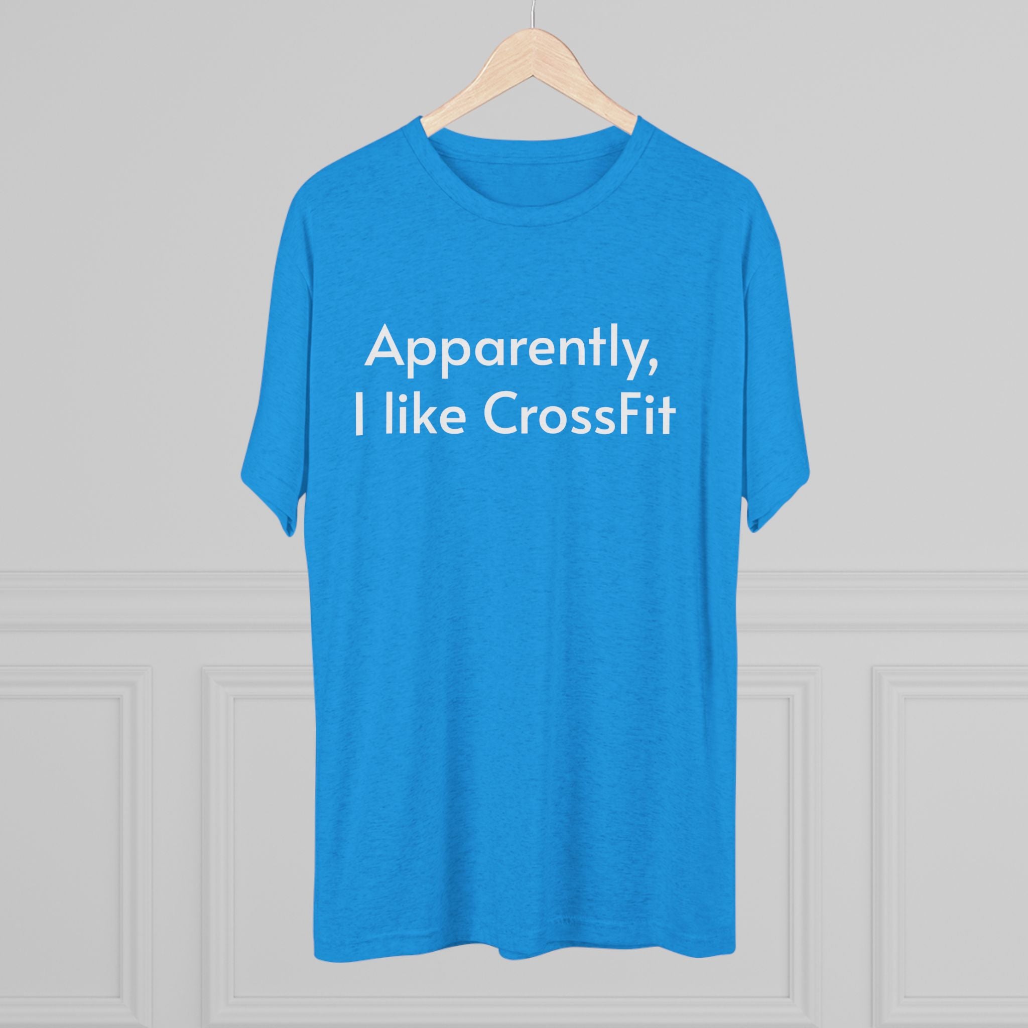 Apparently | CrossFit Coach Unisex Tri-Blend Tee
