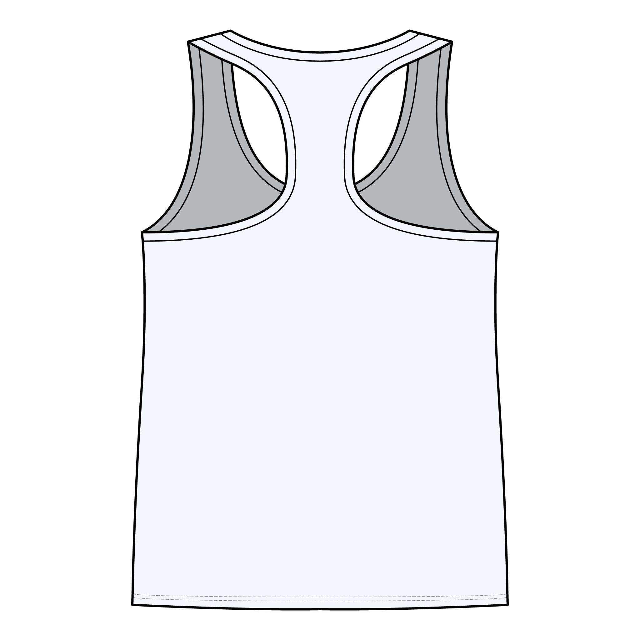 It's Fine Women's Jersey Racerback Tank