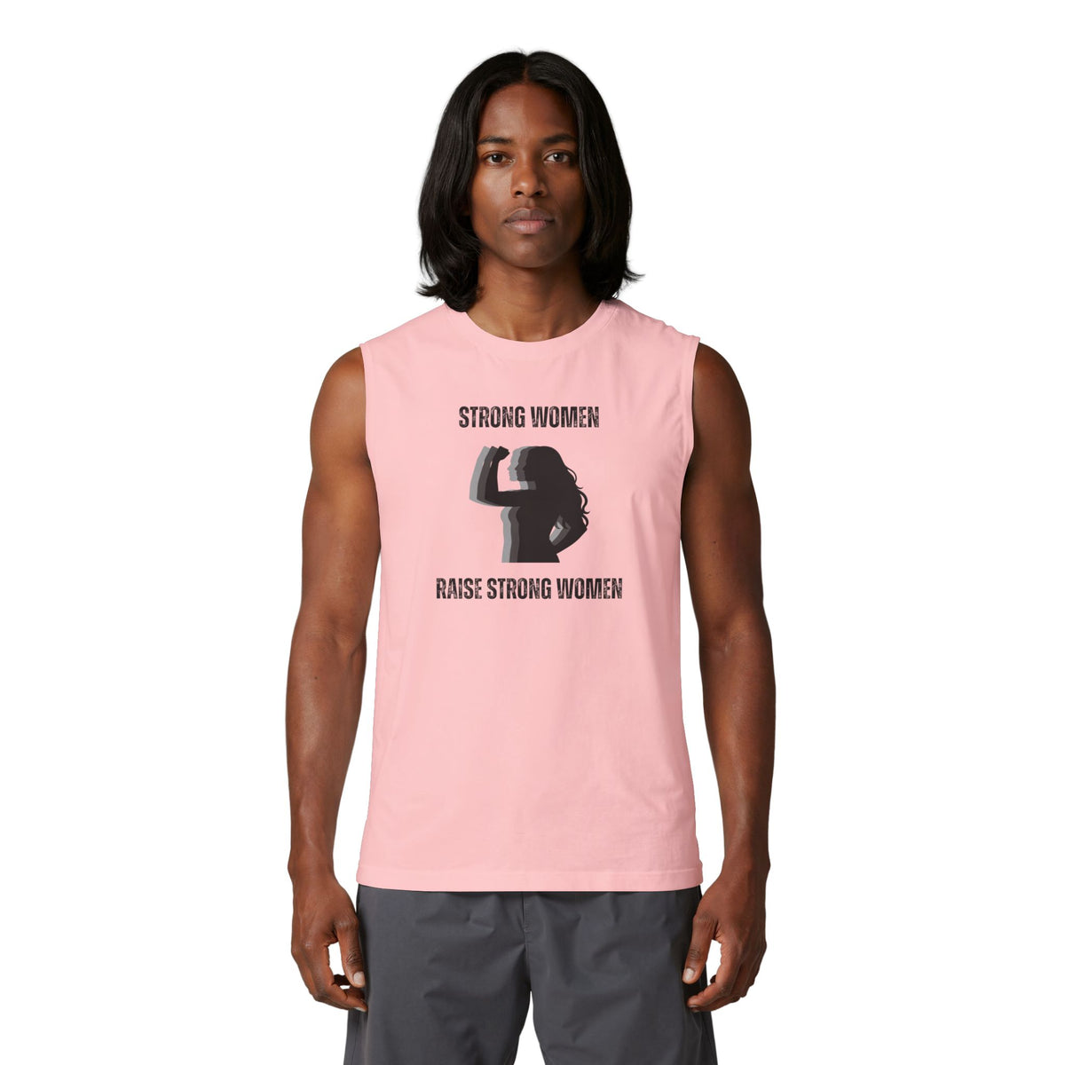 Strong Women Raise Strong Unisex Muscle Tank
