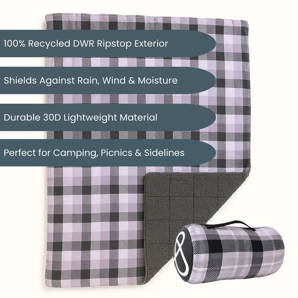 Blanket - Wearable, Weatherproof Sherpa Blanket Throw